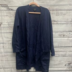 Long Blue 3/4 sweater